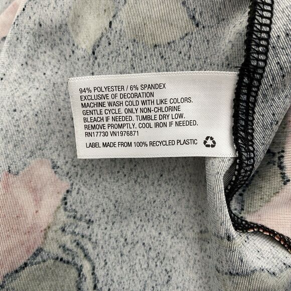 Exhilaration Dress Womens XL Black Floral Velvet Long Sleeve Goth Whimsigoth - Picture 10 of 11